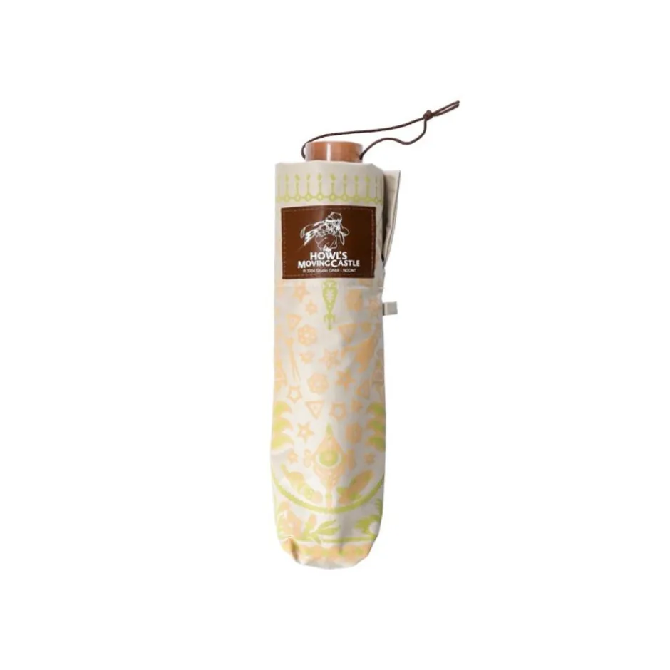 Maison Ghibli Accessories-Foldable Umbrella Flower Patterns - Howl'S Moving Castle