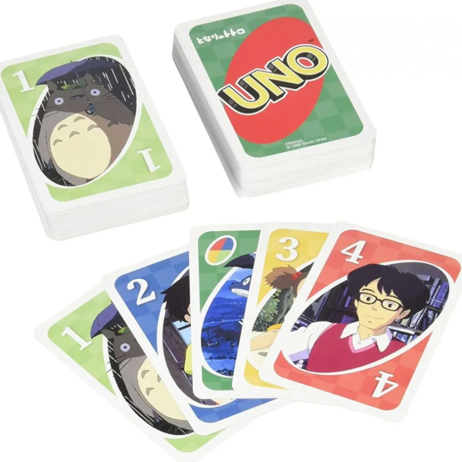 Maison Ghibli Playing Cards-Game Cards Uno - My Neighbor Totoro