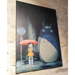 Maison Ghibli Wall Decoration-Ghibli - My Neighbor Totoro 35X50Cm Wood Panel