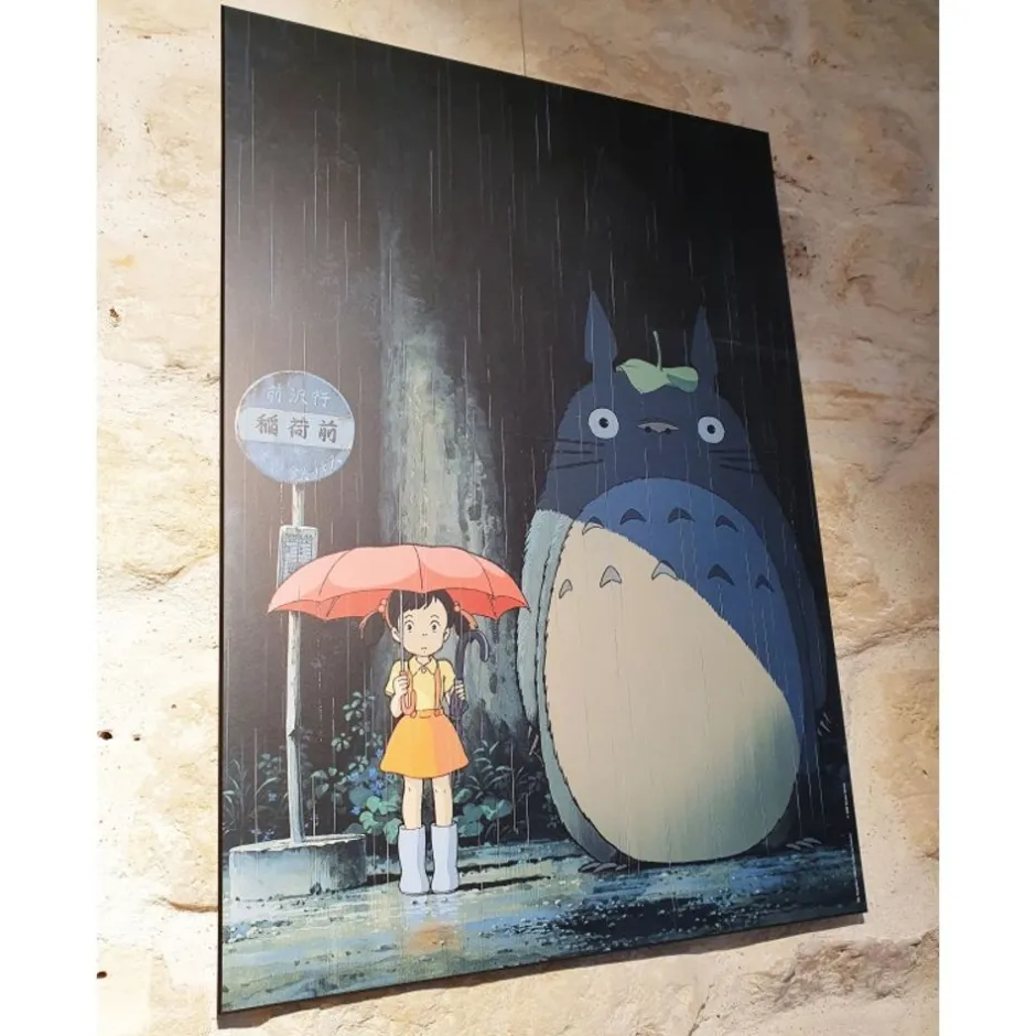 Maison Ghibli Wall Decoration-Ghibli - My Neighbor Totoro 35X50Cm Wood Panel