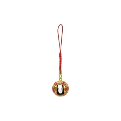 Maison Ghibli Straps-Golden Ring Bell Strap No Face - Spirited Away