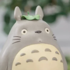 Maison Ghibli Music Boxes-Great Musical Statue Big Totoro Waiting - My Neighbor Tororo