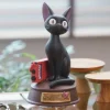Maison Ghibli Music Boxes-Great Musical Statue Jiji And Radio - Kiki'S Delivery Service