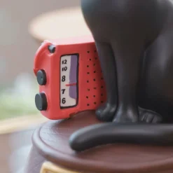 Maison Ghibli Music Boxes-Great Musical Statue Jiji And Radio - Kiki'S Delivery Service
