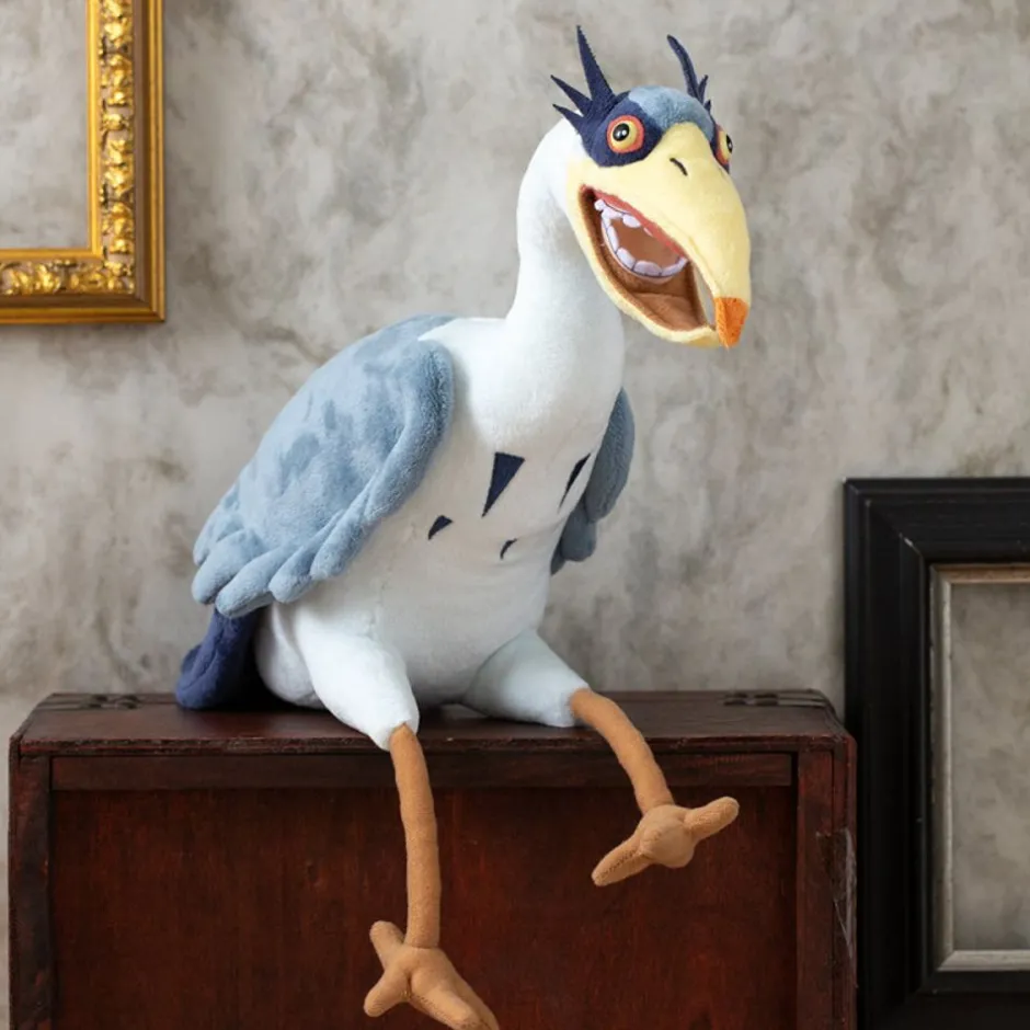 Maison Ghibli Classic Plush-Grey Heron Plush - The Boy And The Heron