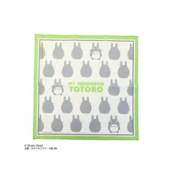 Maison Ghibli Outfits-Handkerchief Big Totoro Silhouette 43 X 43 Cm - My Neighbor Totoro