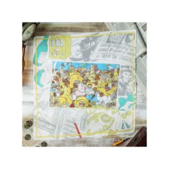 Maison Ghibli Outfits-Handkerchief Souvenir Photo 53X53Cm - Porco Rosso