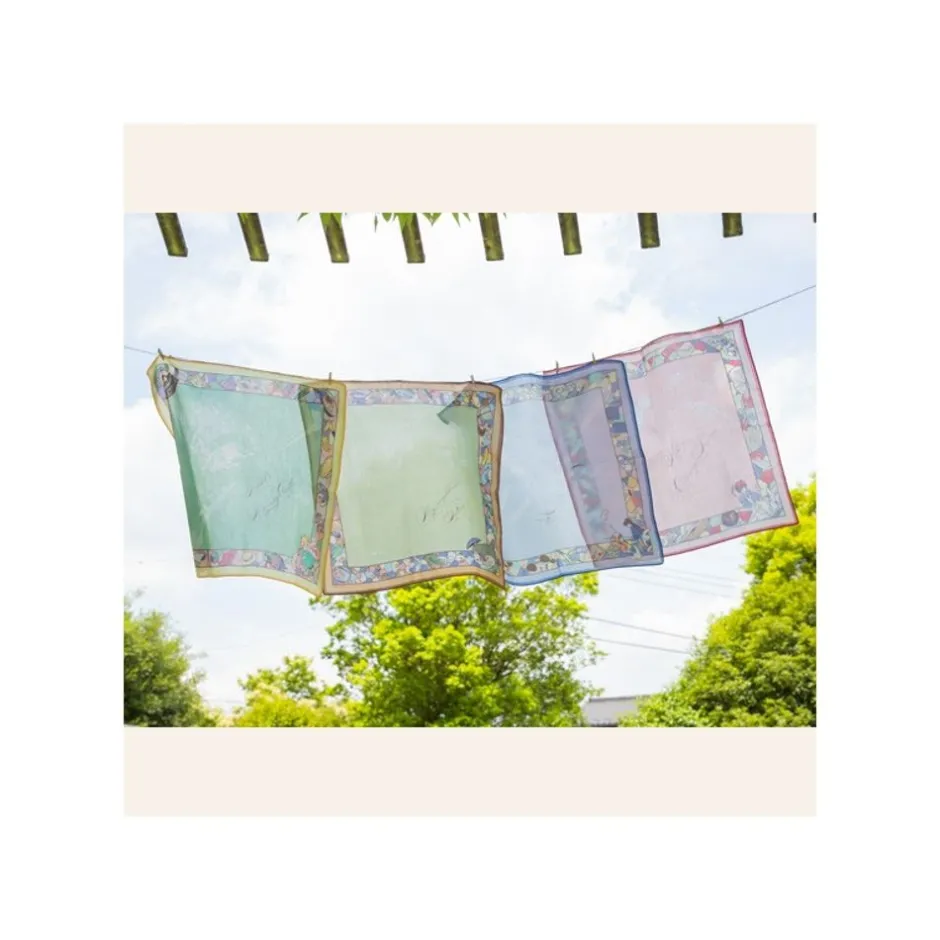 Maison Ghibli Outfits-Handkerchiefs Light Green Wind Path - My Neighbor Totoro