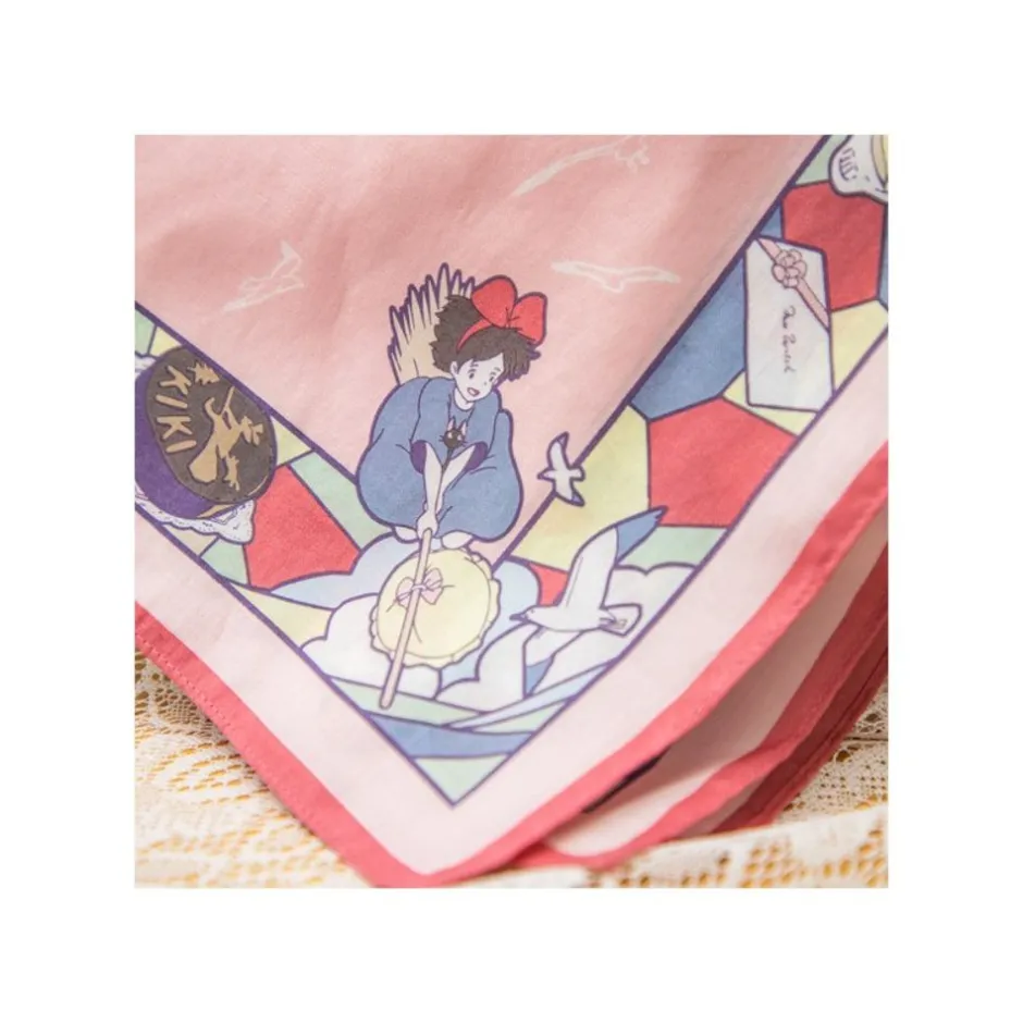 Maison Ghibli Outfits-Handkerchiefs Red Wind Path - Kiki'S Delivery Service