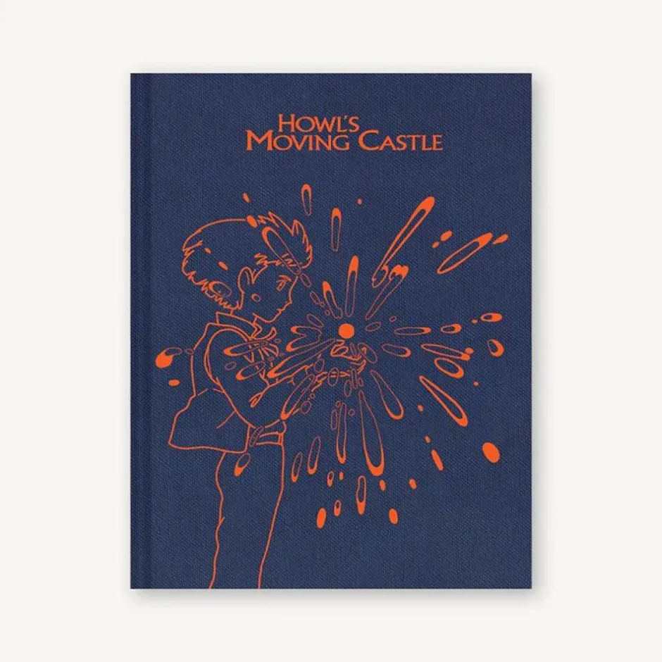 Maison Ghibli Notebooks And Notepads-Howl Cloth Sketchbook - Howl'S Moving Castle