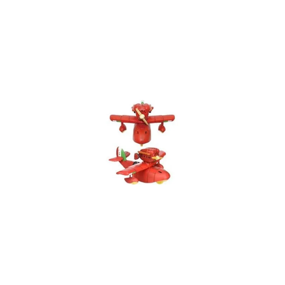 Maison Ghibli Toys-Hydroplane 1St Era Pull Back - Porco Rosso