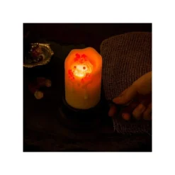 Maison Ghibli Statues-Illuminated Calcifer & Candle Statue - Howl'S Moving Castle