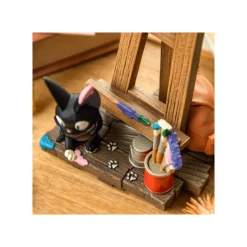 Maison Ghibli Decoration-Jiji Easel Diorama & Calendar - Kiki'S Delivery Service