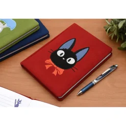 Maison Ghibli Notebooks And Notepads-Jiji Plush Journal - Kiki'S Delivery Service