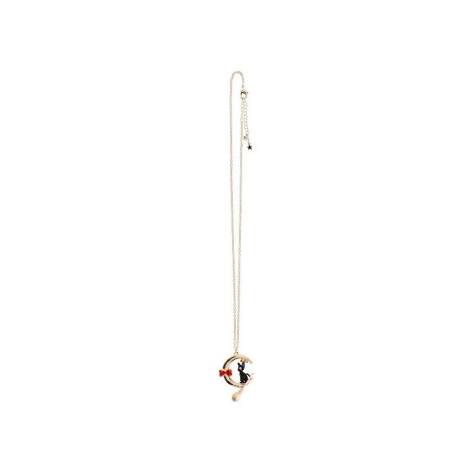 Maison Ghibli Jewellery-Jiji With Moon Necklace - Kiki'S Delivery Service