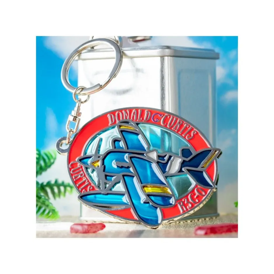 Maison Ghibli Keychains-Keychain Donald Curtis - Porco Rosso