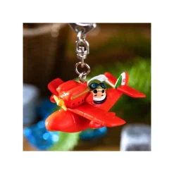 Maison Ghibli Keychains-Keychain Porco Rosso And Savoia - Porco Rosso