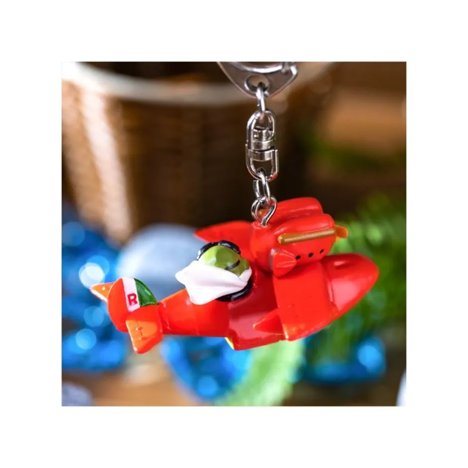 Maison Ghibli Keychains-Keychain Porco Rosso And Savoia - Porco Rosso