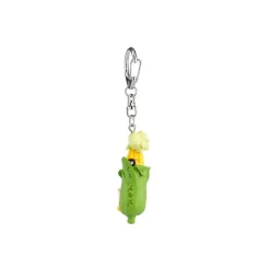 Maison Ghibli Keychains-Keychain Soot Sprite In Corn With Totoro - My Neighbor Totoro