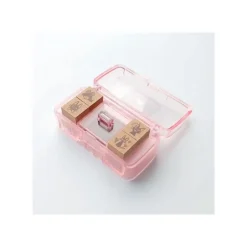 Maison Ghibli Small Equipment-Kiki & Jiji Mini Stamp Set Purple - Kiki'S Delivery Service
