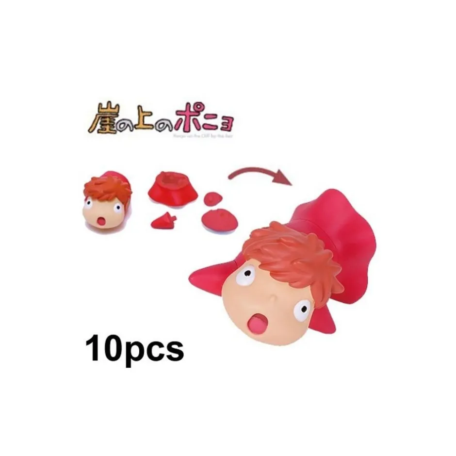 Maison Ghibli Jigsaw Puzzle-Kumukumu 3D Figurine Ponyo - Ponyo On The Cliff