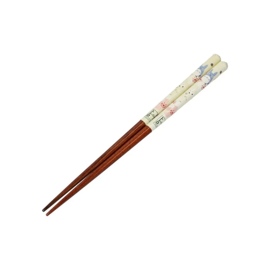Maison Ghibli Kitchenware-Lacquered Chopsticks 21Cm Cherry Tree Blooms - My Neighbor Totoro