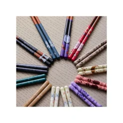 Maison Ghibli Kitchenware-Lacquered Chopsticks 21Cm Sketches Yellow - Kiki'S Delivery Service
