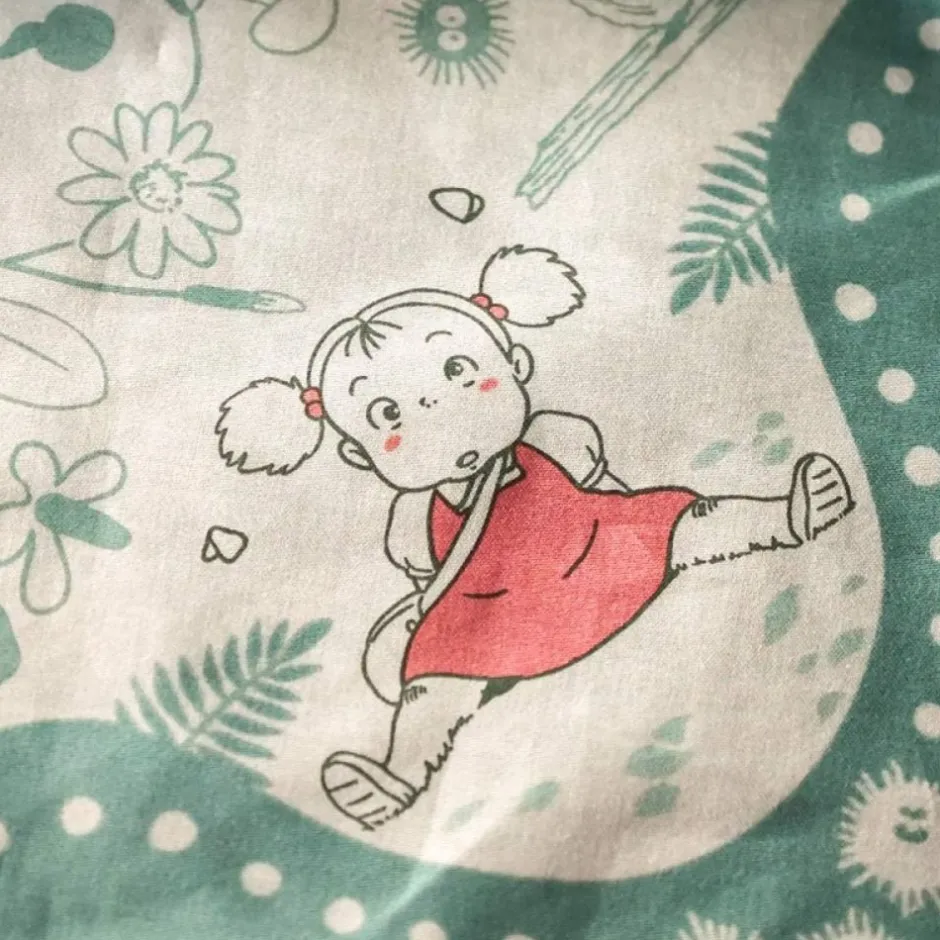 Maison Ghibli Outfits-Large Handkerchief Mysterious Encounter 53X53 Cm - My Neighbour Totor