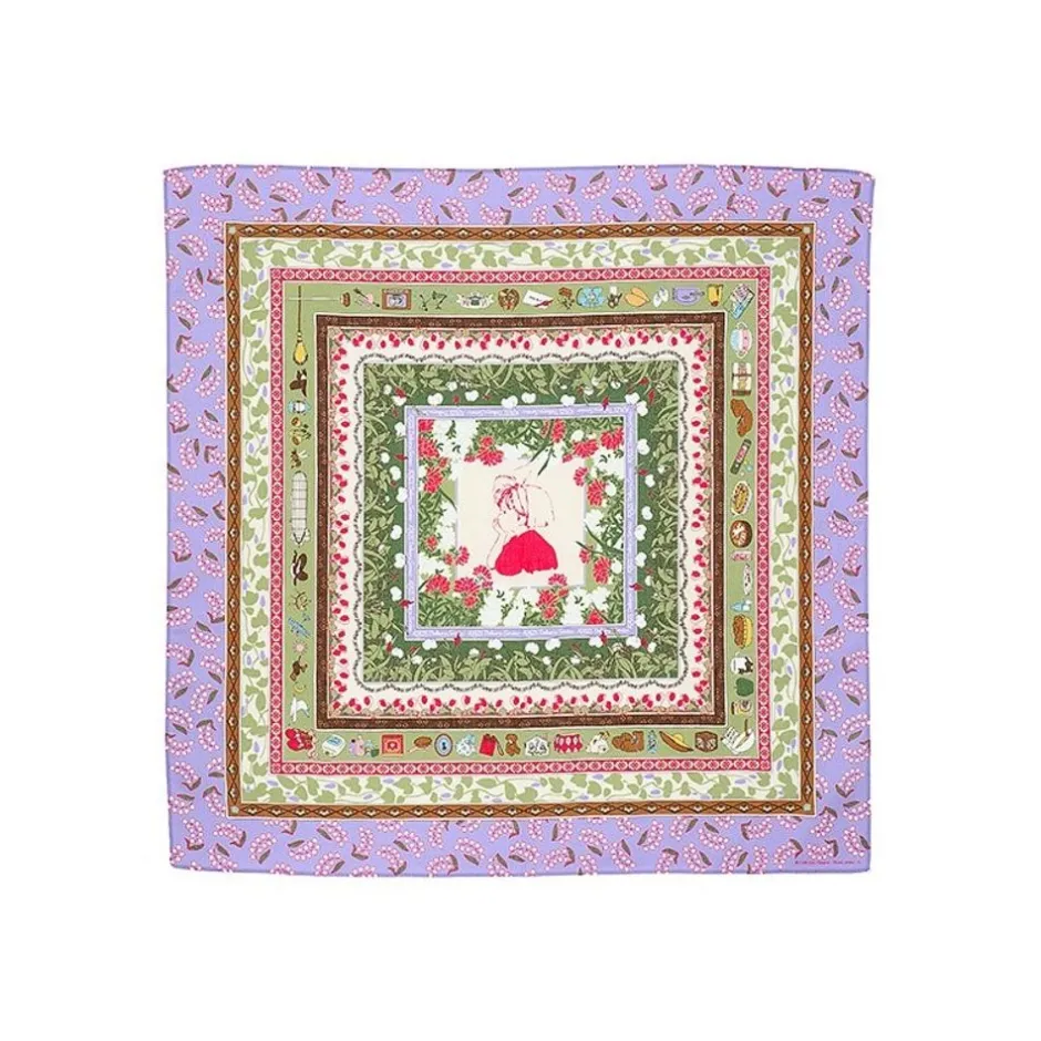 Maison Ghibli Outfits-Large Handkerchief The World Around Kiki - Kiki'S Delivery Service