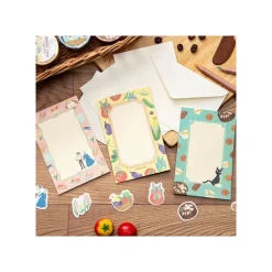 Maison Ghibli Postcards And Letter Papers-Letter Set Break Time Vegetables - My Neighcor Tortoro
