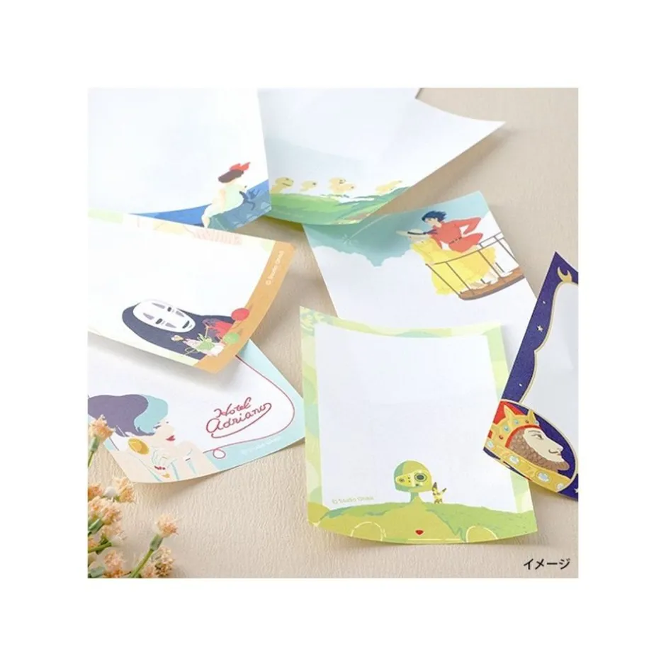 Maison Ghibli Postcards And Letter Papers-Letterset - Howl'S Moving Castle