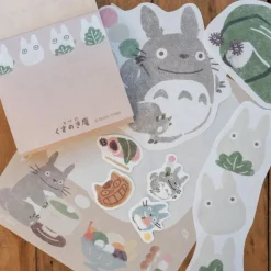 Maison Ghibli Postcards And Letter Papers-Letterset Japanese Sweets - My Neighbor Totoro