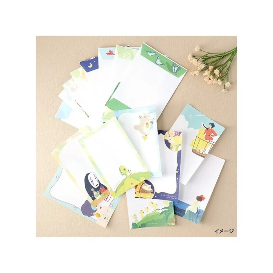 Maison Ghibli Postcards And Letter Papers-Letterset Marco - Porco Rosso