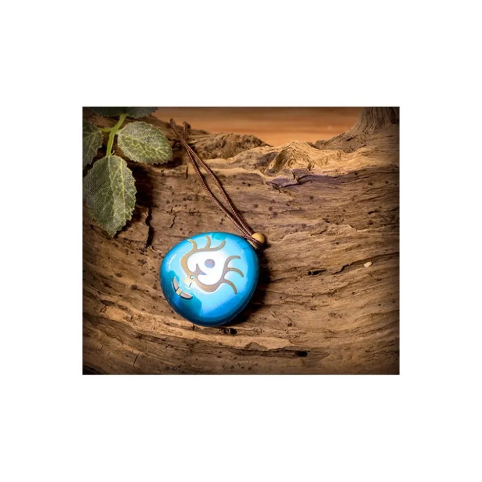 Maison Ghibli Jewellery-Lighted Flying Stone Pendant - Castle In The Sky