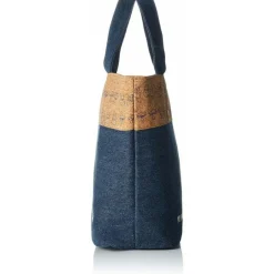 Maison Ghibli Kitchenware-Lunch Bag Cork & Denim Style - My Neighbor Totoro