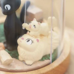 Maison Ghibli Music Boxes-Marionette Style Music Box Jiji - Kiki'S Delivery Service