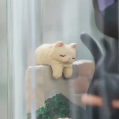Maison Ghibli Music Boxes-Marionette Style Music Box Jiji - Kiki'S Delivery Service