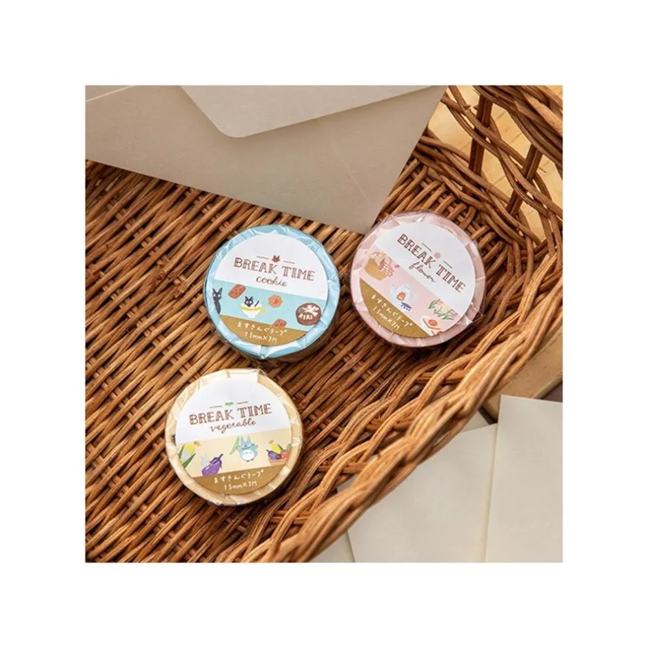 Maison Ghibli Small Equipment-Masking Tape Break Time Cookies - Kiki'S Delivery Service