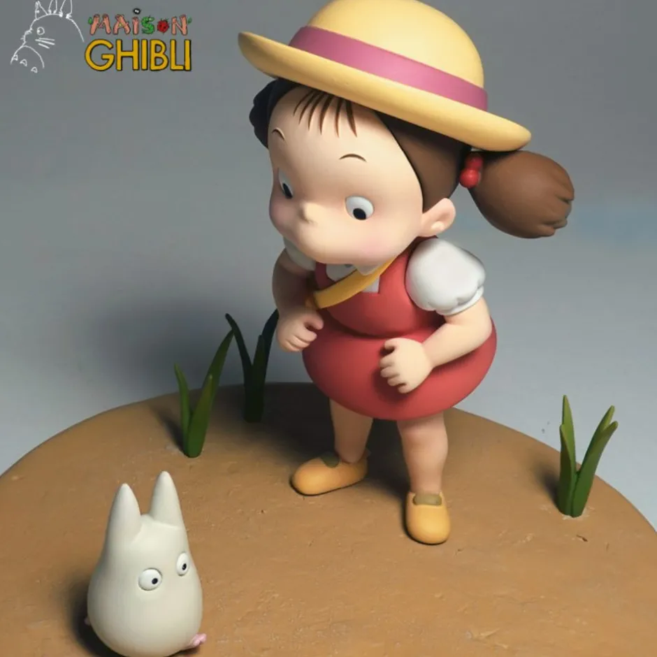 Maison Ghibli Limited Editions-Mei And Little Totoro Statue - My Neighbor Totoro