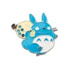 Maison Ghibli Pins-Metal Brooch Middle Totoro - My Neighbor Tororo