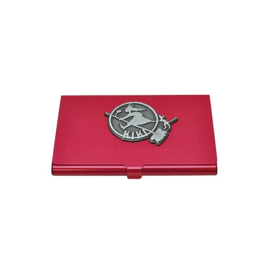Maison Ghibli Accessories-Metal Card Case Wreath Of Bread - Kiki'S Delivery Service