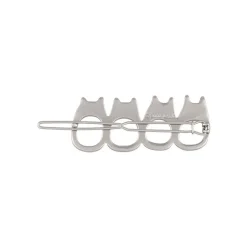 Maison Ghibli Jewellery-Metal Hair Clip Garland White Totoro - My Neighbor Totoro