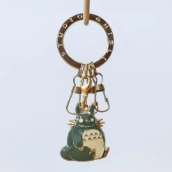 Maison Ghibli Keychains-Metal Key Holder Big Totoro - My Neighbor Totoro
