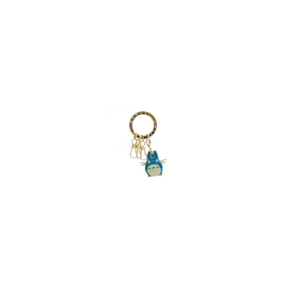 Maison Ghibli Keychains-Metal Key Holder Middle Totoro - My Neighbor Totoro