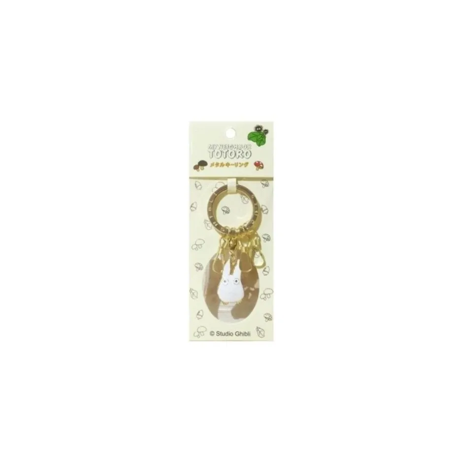 Maison Ghibli Keychains-Metal Key Holder Small Totoro - My Neighbor Totoro