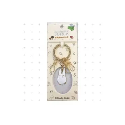 Maison Ghibli Keychains-Metal Key Holder Small Totoro - My Neighbor Totoro