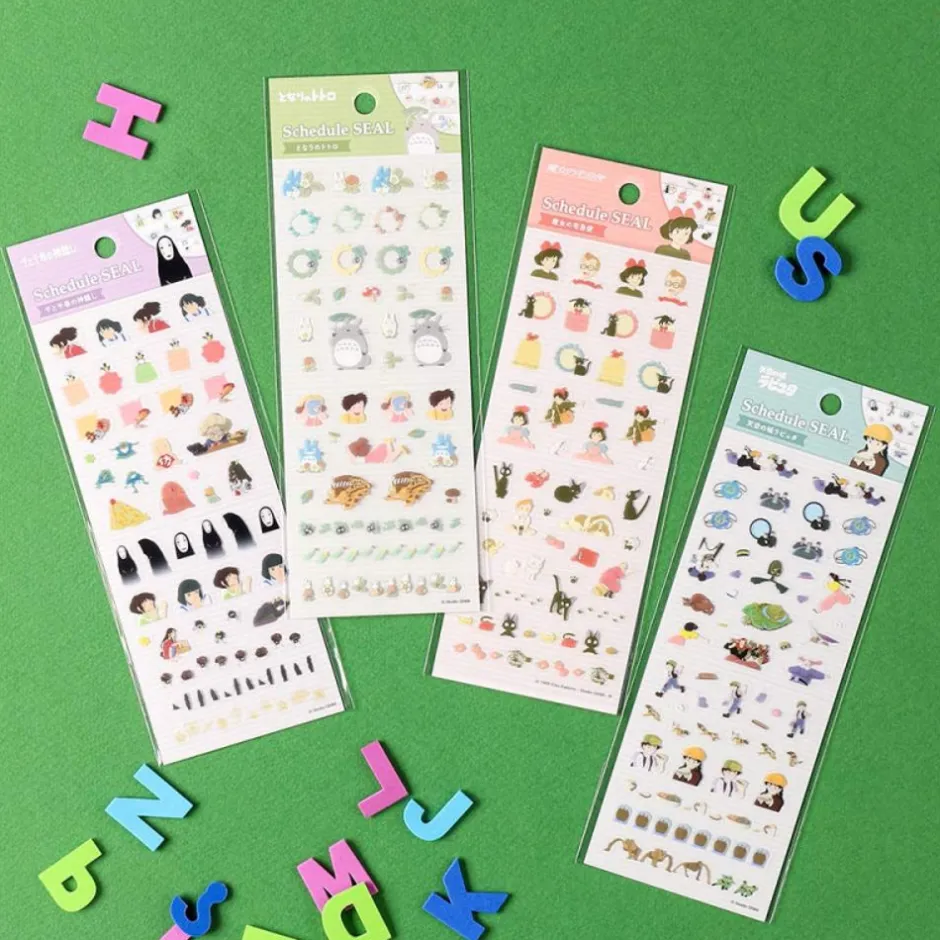 Maison Ghibli Small Equipment-Mini Schedule Stickers 2024 - Castle In The Sky