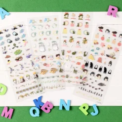 Maison Ghibli Small Equipment-Mini Schedule Stickers 2024 - My Neighbor Totoro