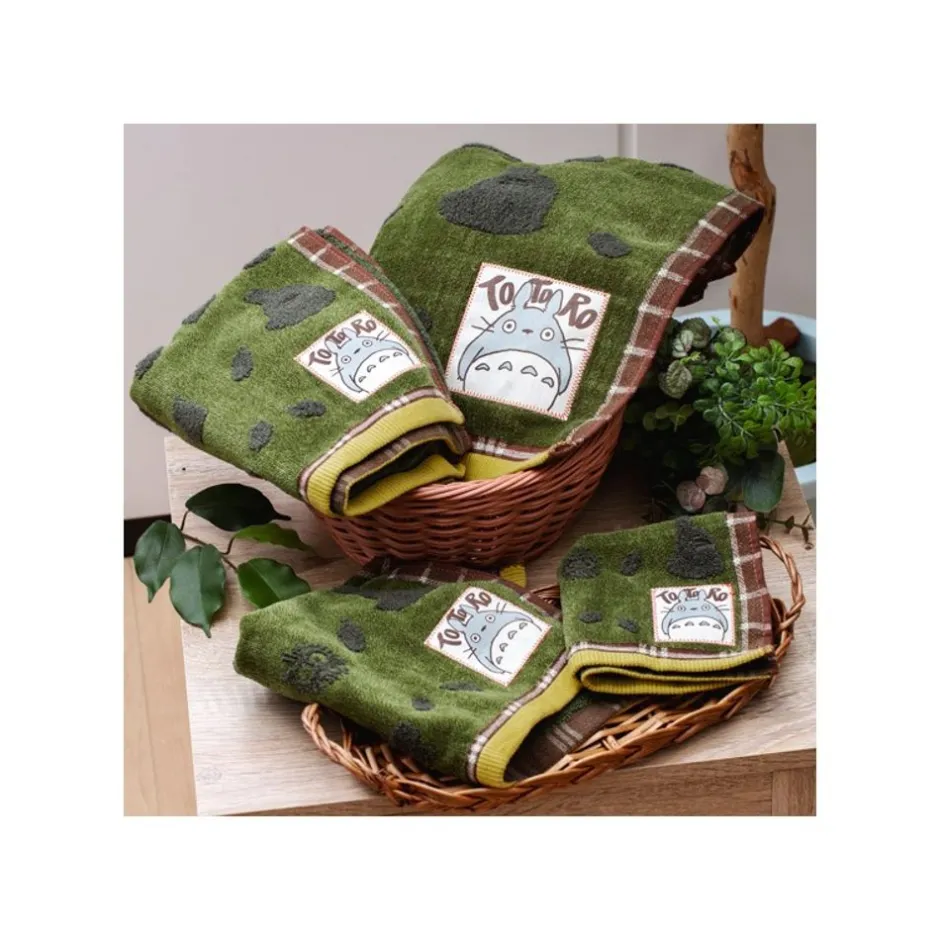 Maison Ghibli Household Linen-Mini Towel Autumn Green 25X25 Cm - My Neighbor Totoro