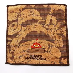 Maison Ghibli Household Linen-Mini Towel Calcifer 25 X 25 Cm - Howl'S Moving Castle